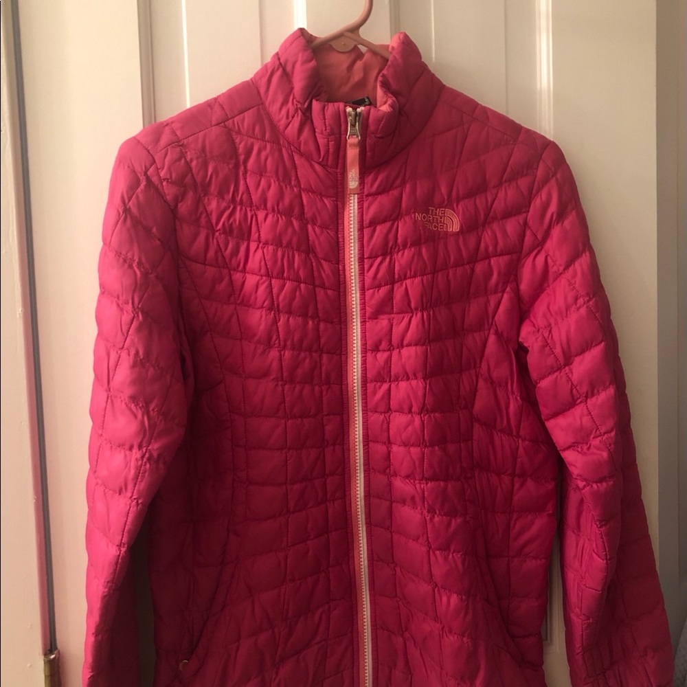 Girls North Face Pink Winter Coat